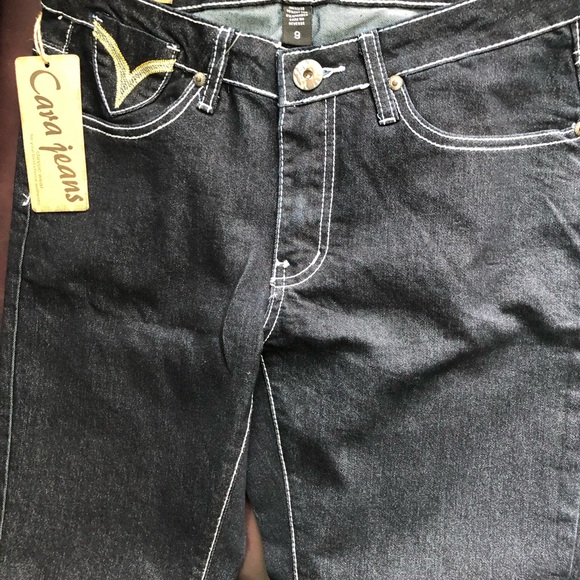 Skinny Stretch Women’s Jeans Slim Fit Midnight Blue Classic Five pockets design - Picture 6 of 11